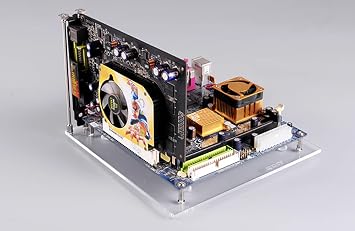 PC Open Frame Test Bench ITX ATX MATX Motherboard Transparent Acrylic Overlock Computer Case DIY Mod Base Stand