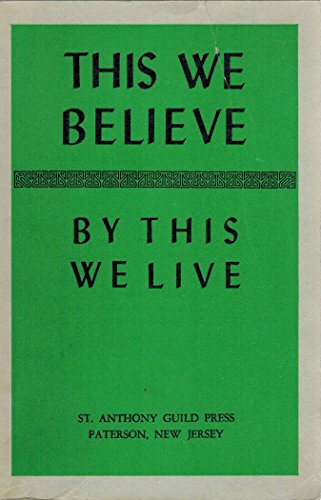This We Believe: By This We Live Revised Editio... B000H78YWW Book Cover