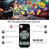 MOSSNDAR Decorazioni Halloween, Proiettore Halloween Natale Esterno Interno, 16HD Multi Festival Slides Luci Natale, Proiettore Fiocchi di Neve con Telecomando Timer Per Indoor Outdoor #3