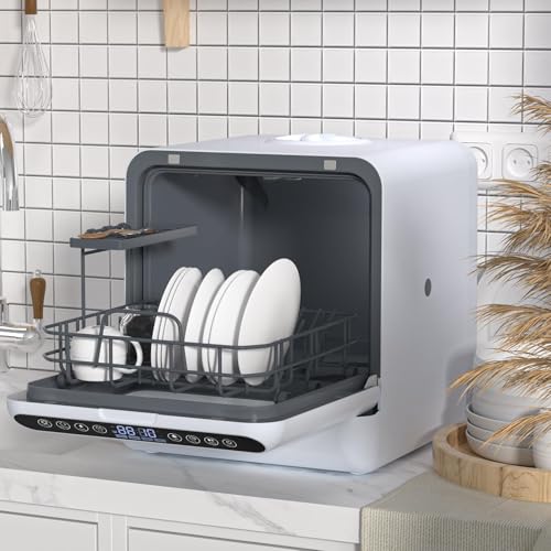 Table mini lave vaisselle compact ideal pour studio camping car et petites cuisines - 7