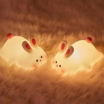 Amazon.co.jp : Yavoluy 可愛うさぎナイトライト ベッドサイド