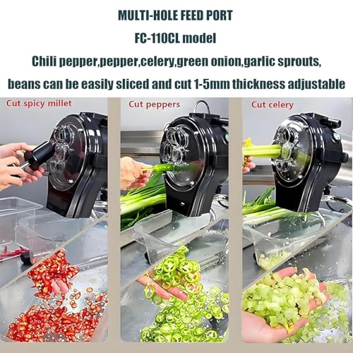 Vegetable Chopper Cortadora Eléctrica Comercial 110CL miniatura 2