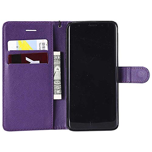 DENDICO Cover Galaxy S9, Premium Portafoglio PU