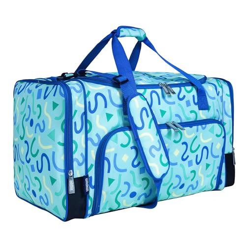 Image of Wildkin Kids Weekender Duffel Bag - Carry-On Size for School, Travel, & Sleepovers