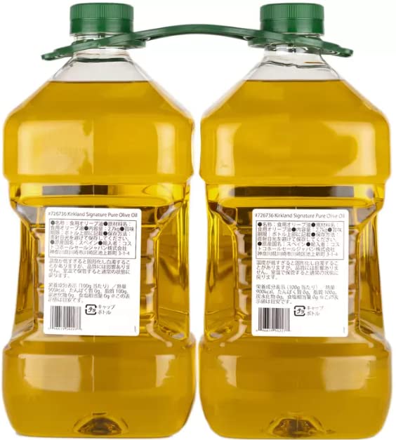 コストコ　オリーブオイル2.7kg Amazon | コストコ COSTCO リファインドオリーブオイル 2.7kg x 2本 +