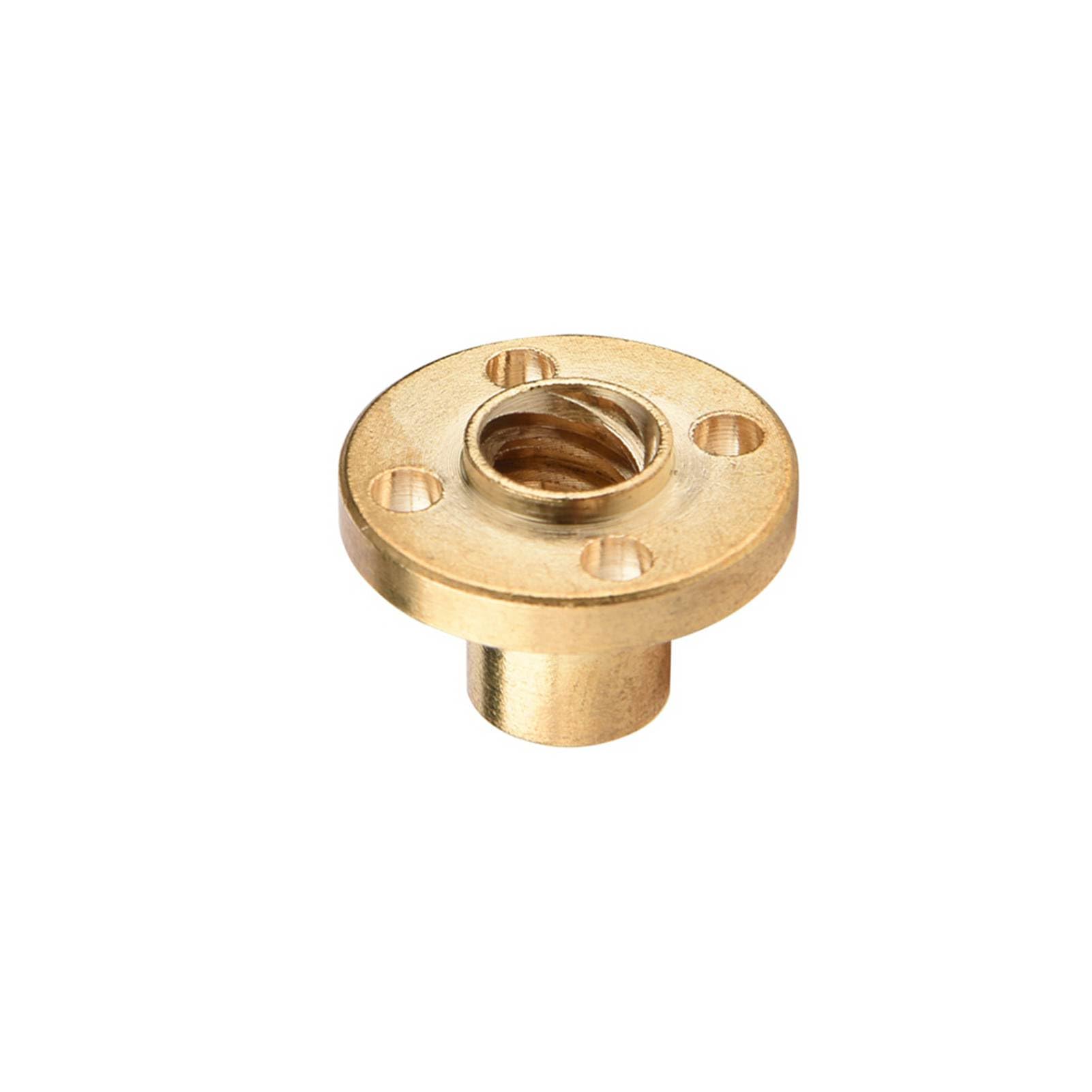T8 8mm Trapézoïdal en Acier Inoxydable Tige Filetée Vis Mère écrou en Laiton Imprimante 3D (400mm)