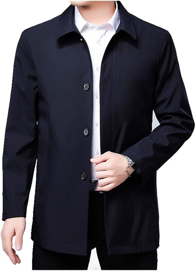 N\P Father Autumn and Winter Jacket Men's MiddleAged and Elderly Stand