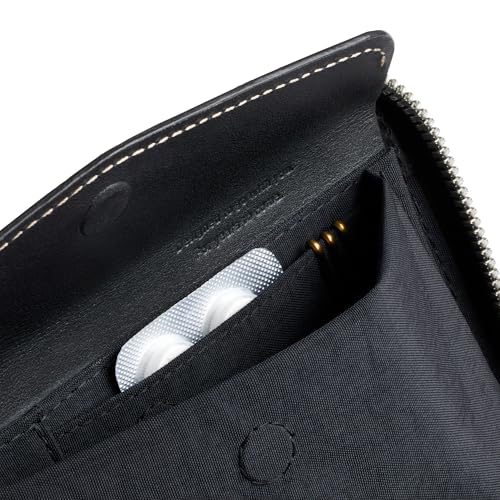 Image of Bellroy Folio Wallet (compact leather folio /clutch wallet with space for cards, bills and coins, plus everyday essentials) - Black