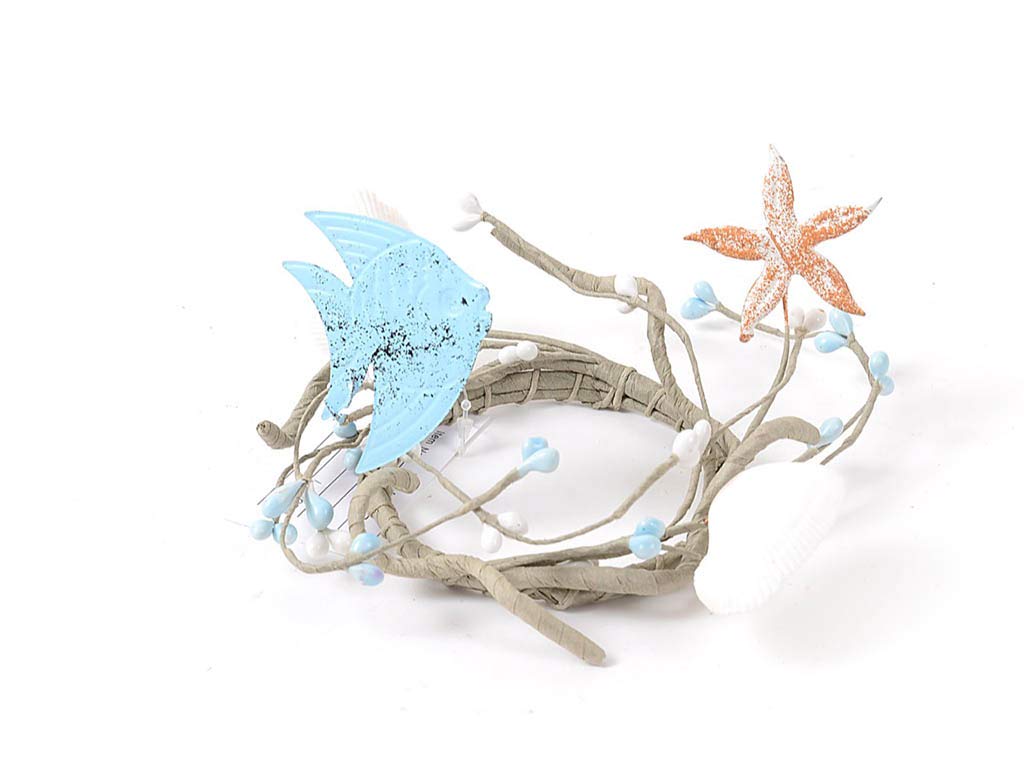 MI CASAMy House Crown Deco Navy Ø8 cm, Single