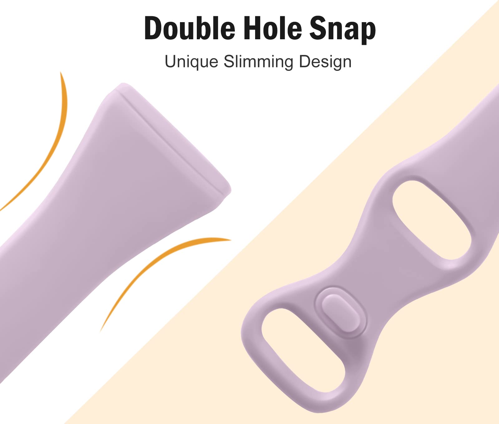 Oielai Cinturino Compatibile con Fitbit Versa 4/3, Sense/Sense 2 - Sportivo in Silicone Sottile per Donna e Uomo, Piccolo