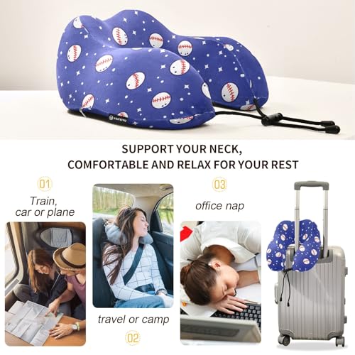 Almohada de espuma viscoelástica tamaño único para cuello miniatura 3