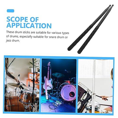 Par de baquetas de percusión ligeras de nylon para adultos miniatura 6