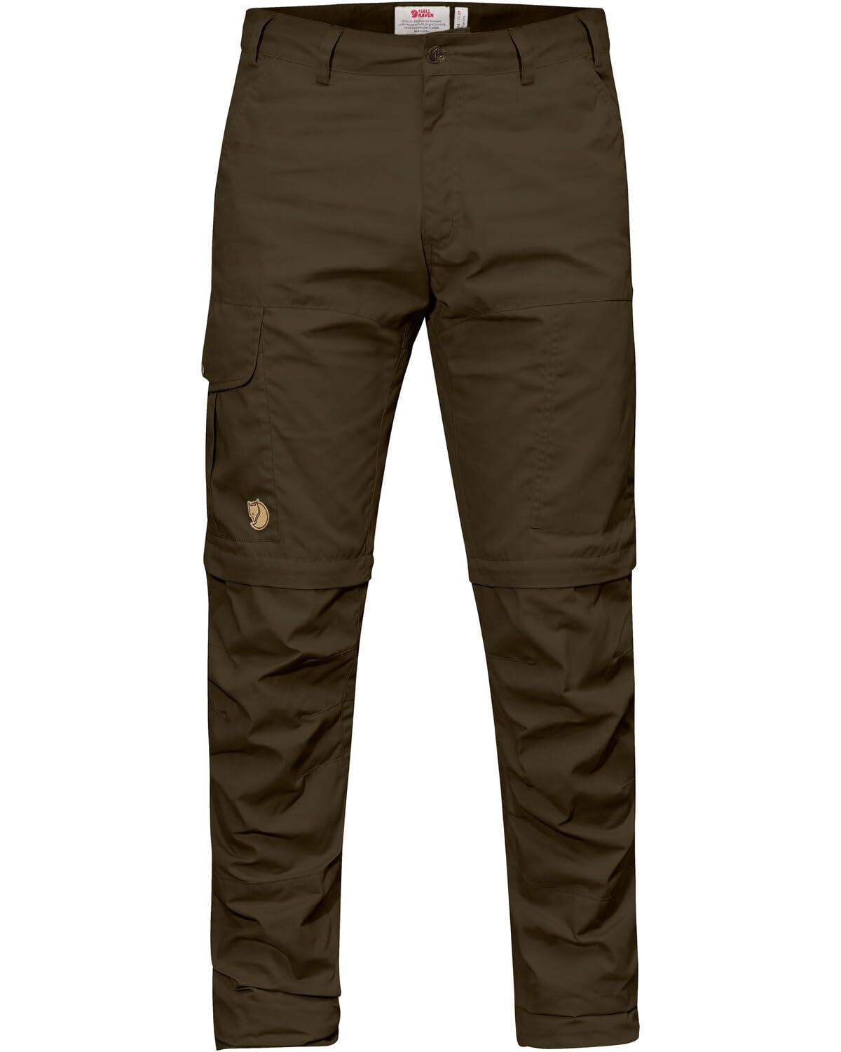 Fjällräven Karl Pro Zip-Off Trousers - Dark Olive, 48