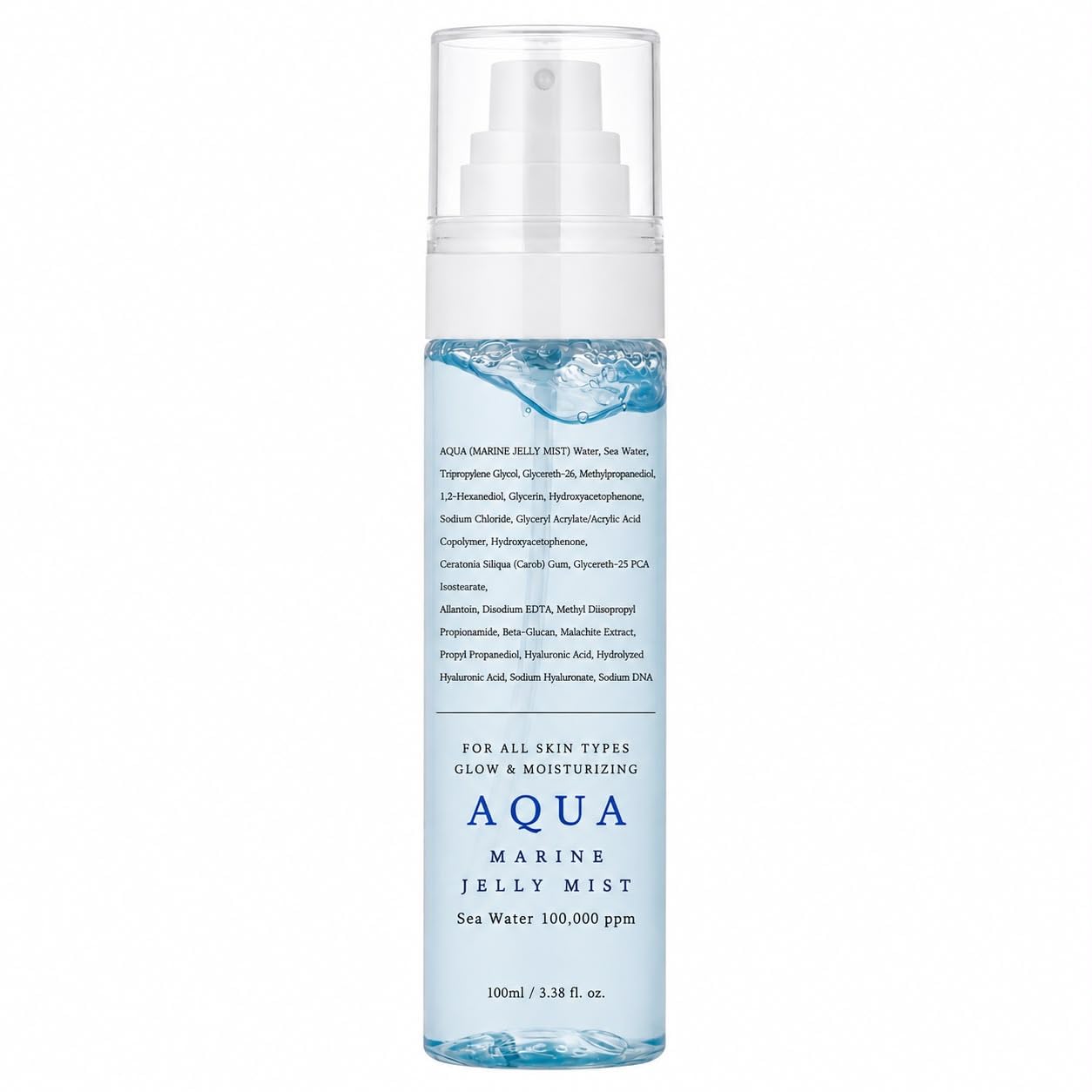 Aqua Marine Jelly Mist, Sea Water 100,000 ppm, 100ml | MADE IN KOREA-image-20