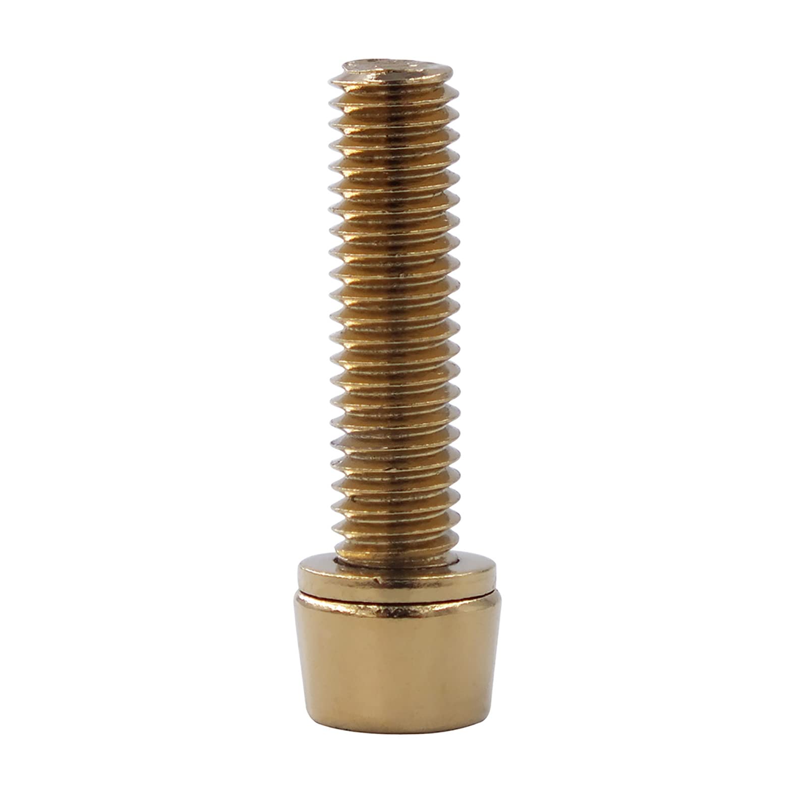 Set Viti Per Manubrio Bici In Lega Di Alluminio - M5 X 20mm E M6 X 20mm, Colore Oro, Per Mountain Bike E Bici Da Strada (6 Pezzi)