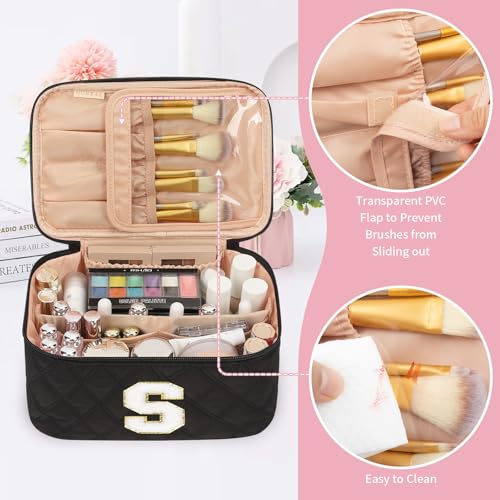 OCHEAL Monogram Travel Makeup Case