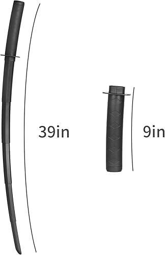 Miniatura 5 de Flyhapi Gravity Retractable Samurai Sword, 3D Print Plastic Cosplay Retractable Sword, Creative Decompression Super Healing Tricky Toy, Samurai