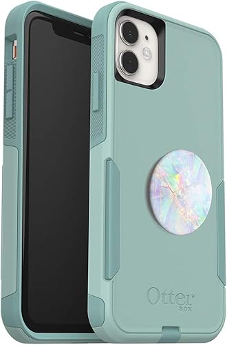 Paquete OtterBox Commuter Series - Funda para iPhone 11 color negro y PopSockets PopGrip