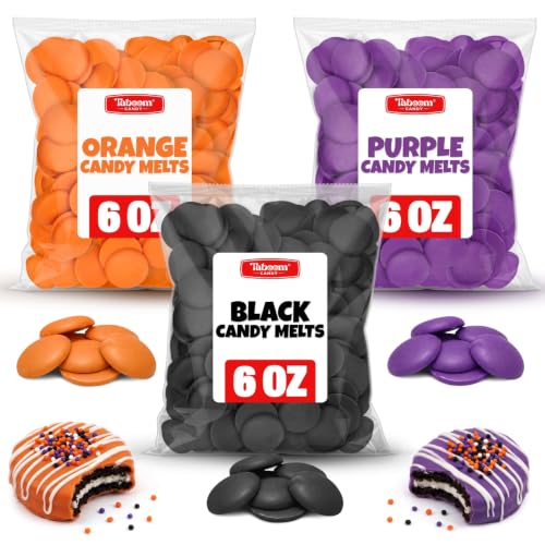 Halloween Candy Melts Variety Pack, Black, Orange...