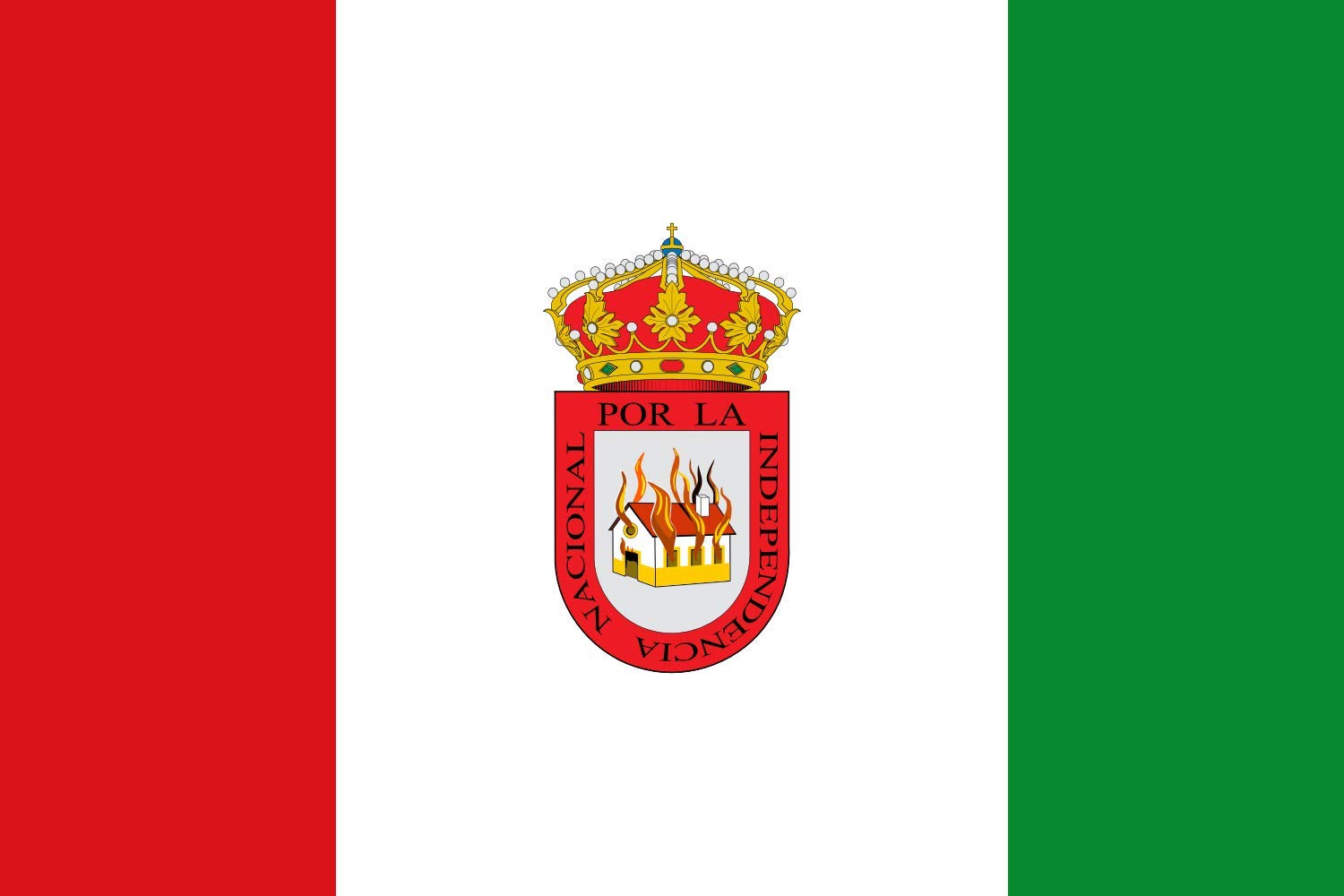 Drapeau XL Algodonales Spain grand pavillon solide contre le vent