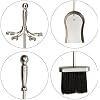 UniFlame 5-Piece Satin Pewter Fireplace Tools Set with Pedestal Place (F-7547)