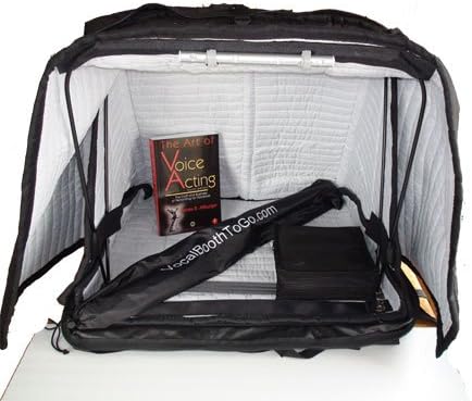 Voice Over Start-up Success Kit with Portable Vocal Booth