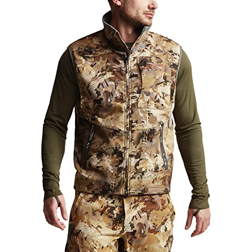 Sitka Men's Hunting Water-Repellent Camo Gear Dakota Vest, Optifade Waterfowl, 2X-Large #TOP2