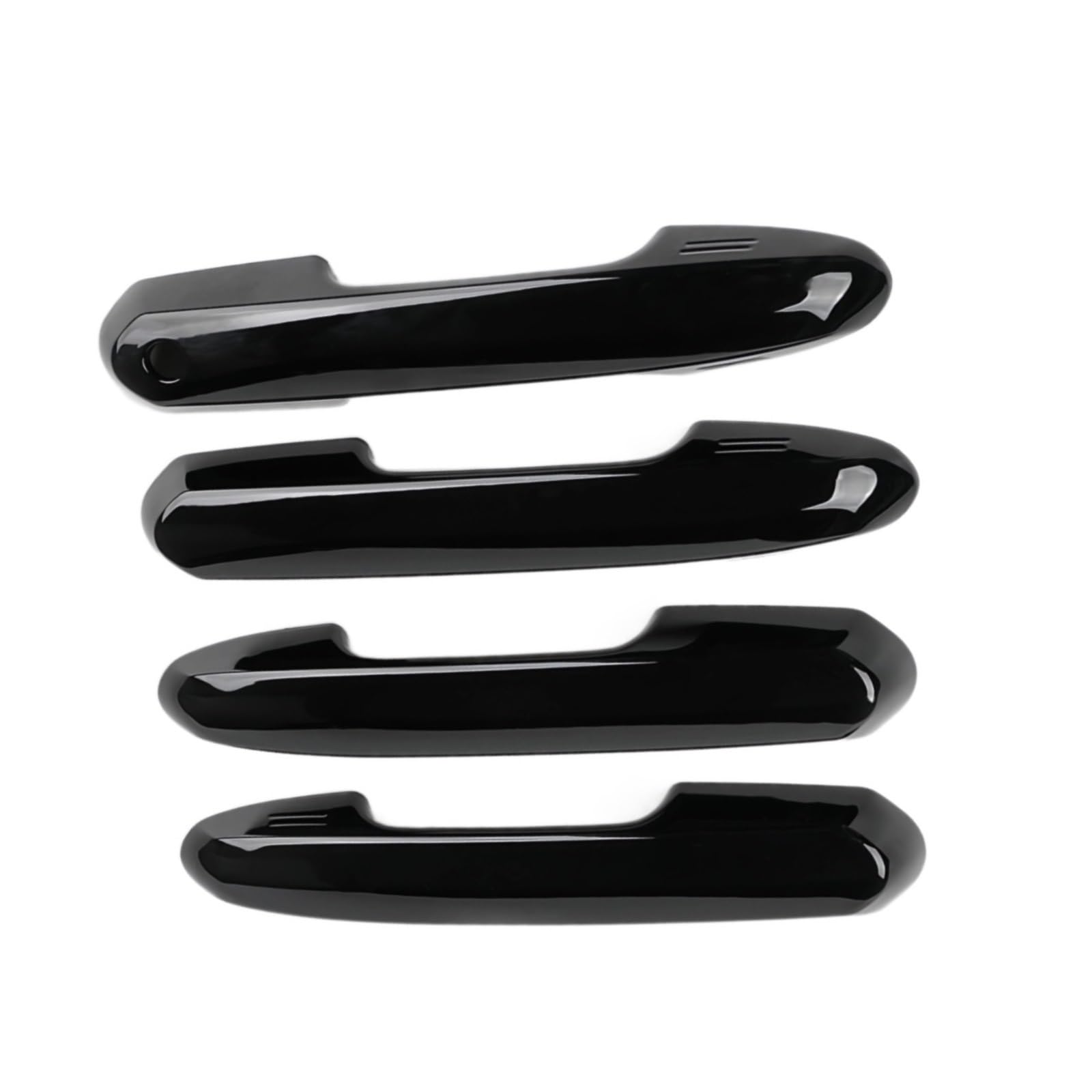 WOLIIEXZ Exterior Door Handle Cap Compatible with Toyota for Wilander 2020 2021 2022 2023 2024 ABS Black Material Accessories Exterior Door Handle Housing(Black)