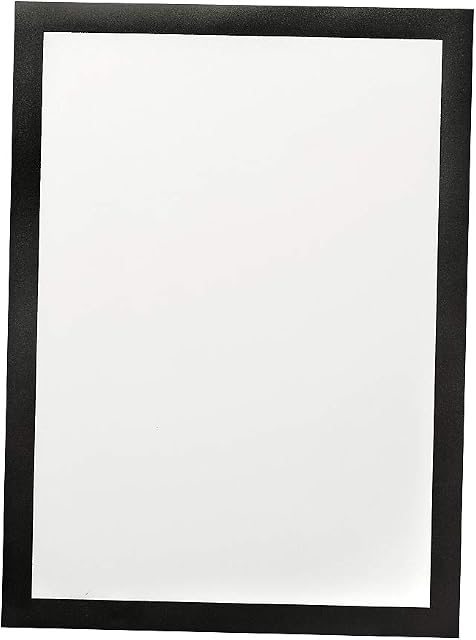 Durable 496801 Ramka informacyjna Duraframe Grip (A4, mocowana na rzepy z magnetycznym zamknięciem,) 1 sztuka, kolor czarny