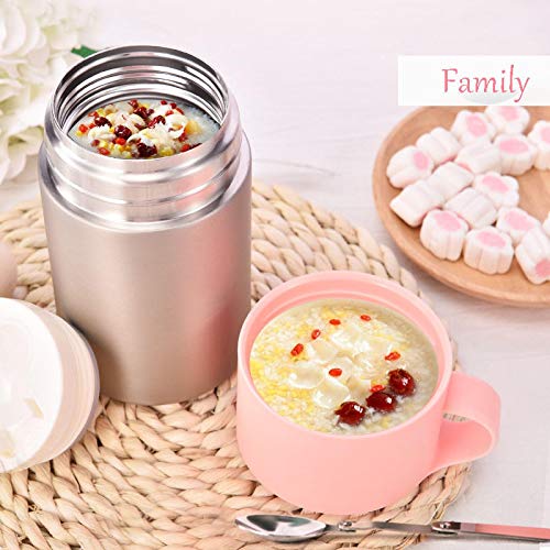 Gestoofde beker milieuvriendelijk 304 roestvrij staal geïsoleerde thermosbeker Portabl familie & kantoor voedsel… - Image 7