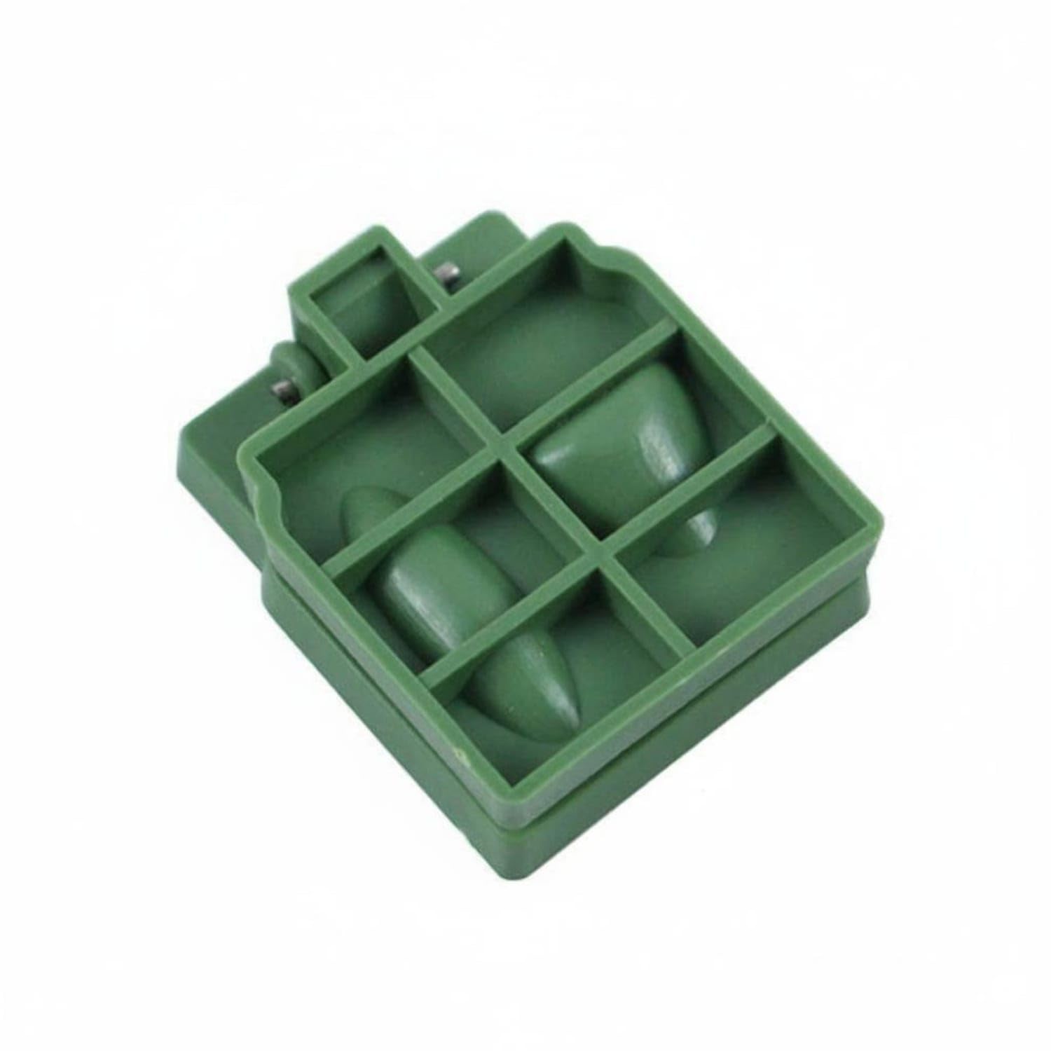 Green Mini Mold Rectangular Hinged Mold Small Lightweight, Army Green 1 PC-image-6