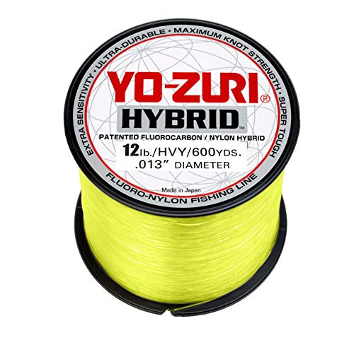 Yo-Zuri 12 Hb 600 Yl Hybrid High Vis Yellow 600Yd 12Lb #TOP27