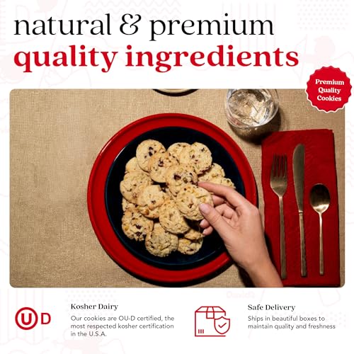 David's Cookies Cranberry Pistachio Biscuits Sweet Sampler in Love Tin - 9.3oz Irresistible Crunch, Snacks & Bakery Treats - Ideal for Snacking & Gifting - Delicious Gourmet Gift For All Occasions - Image 4