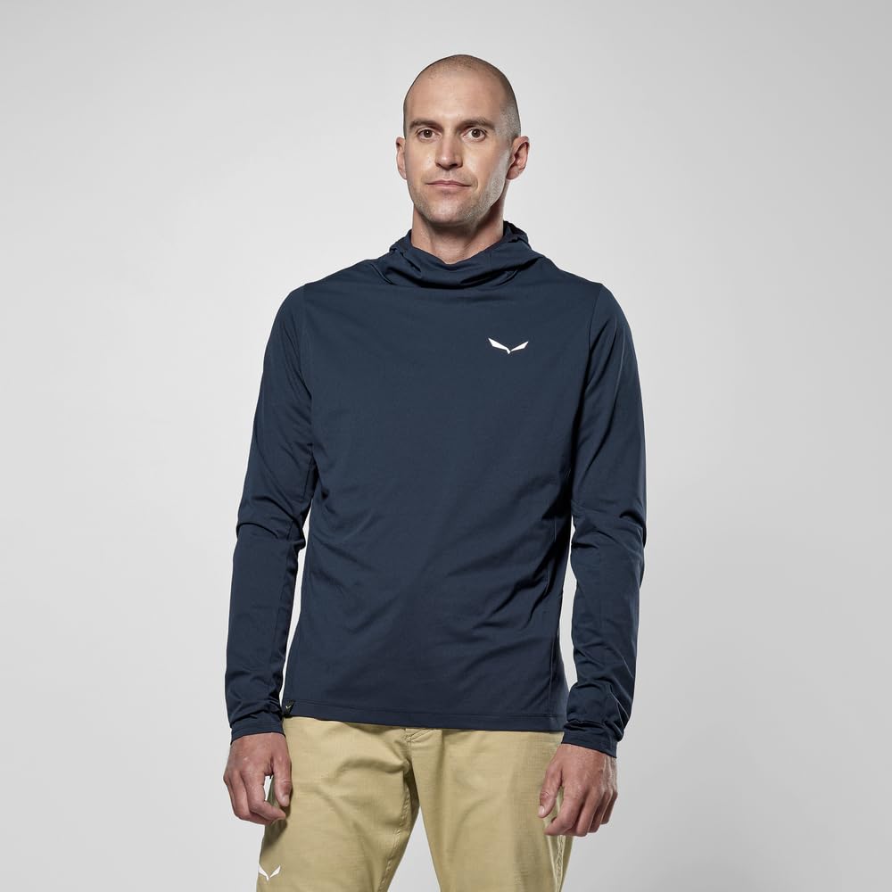 Salewa Puez Sun Hoodie M, Navy Blazer, S