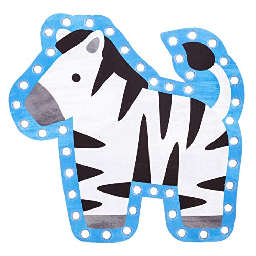 Stephen Joseph Lacing Cards, Zoo Small #TOP5