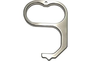 BASTION No Touch EDC Push-Pull & Keychain Tool