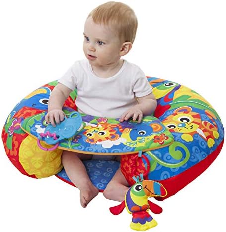 Playgro Sit up and Play Inflatable Activity Nest, From 6 Months, Multicoloured, 40192