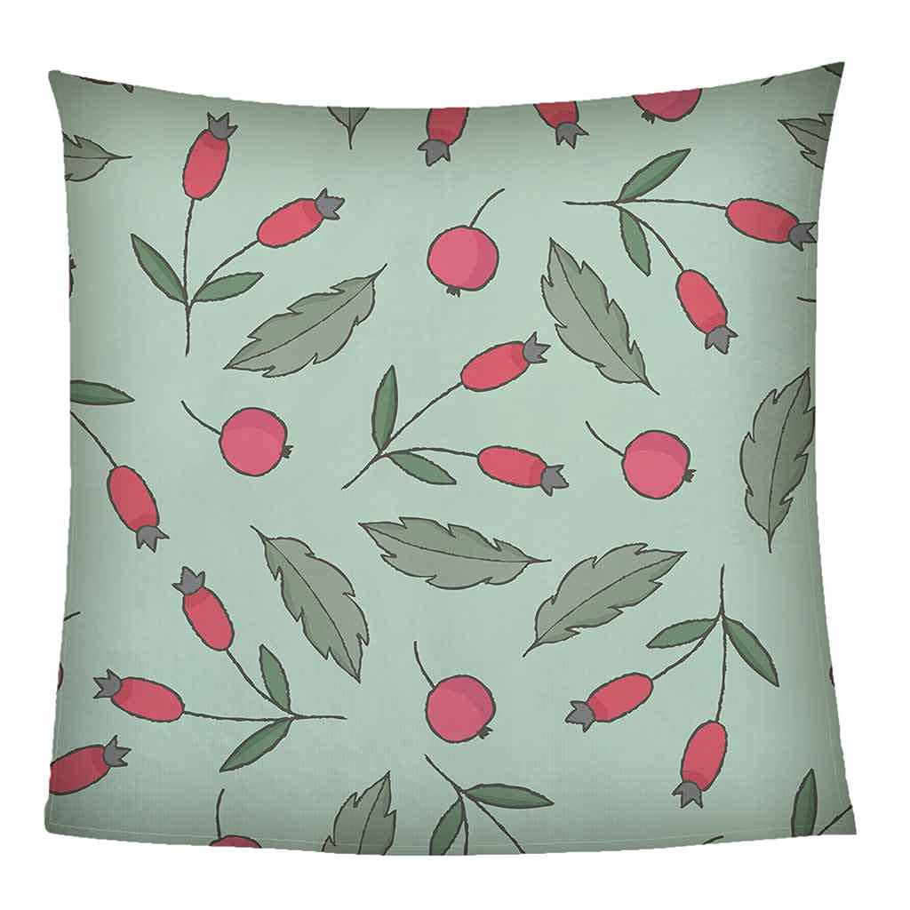 Couverture flanelle fruits rouges 150x200cm pour canapé et lit