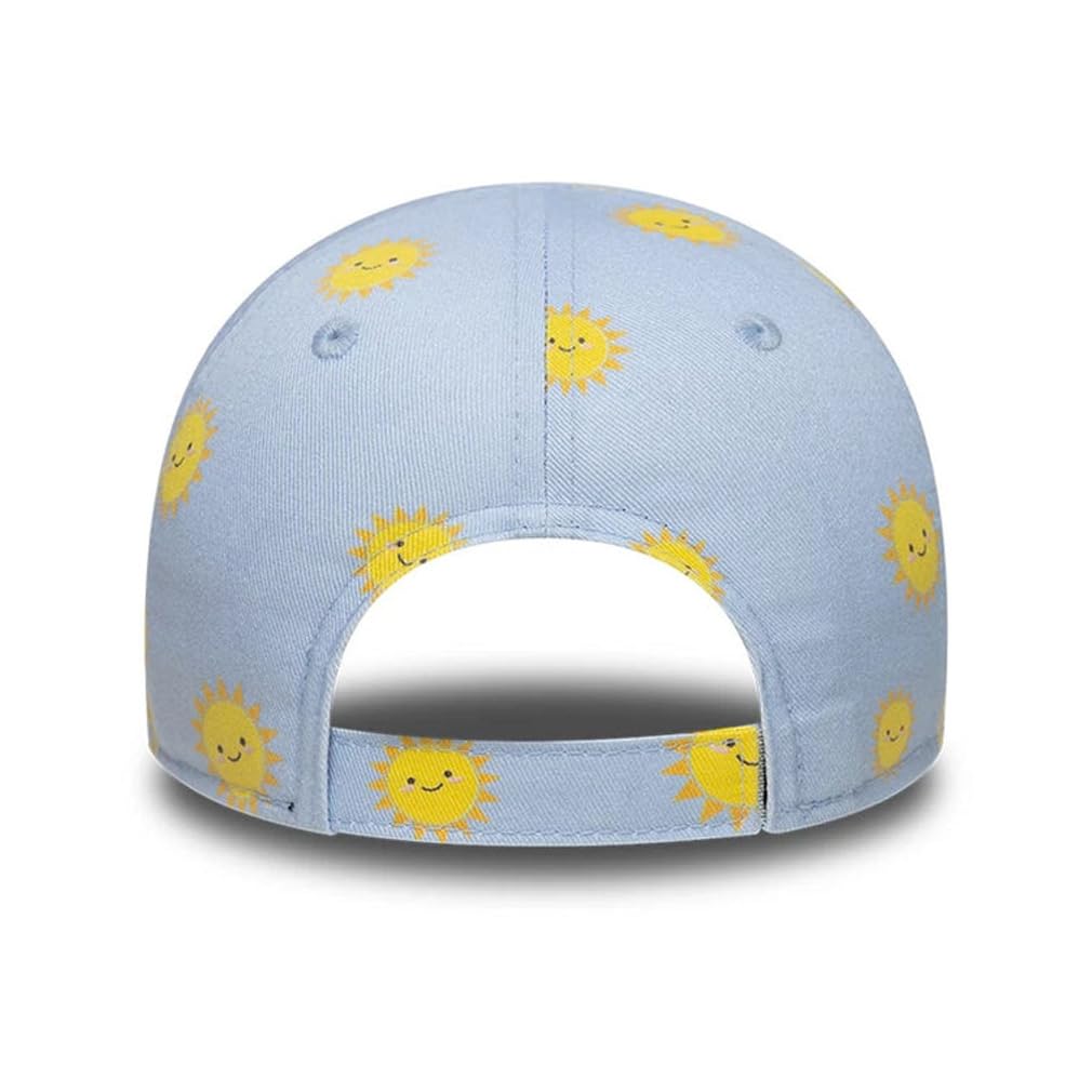 New Era MLB czapka dziecięca 9FORTY Sun All Over Print New York Yankees, niebieska, 2-4 lata