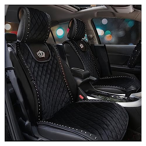 Coussin de siège auto en peluche universel pour protéger le cuir et réchauffer l'assise