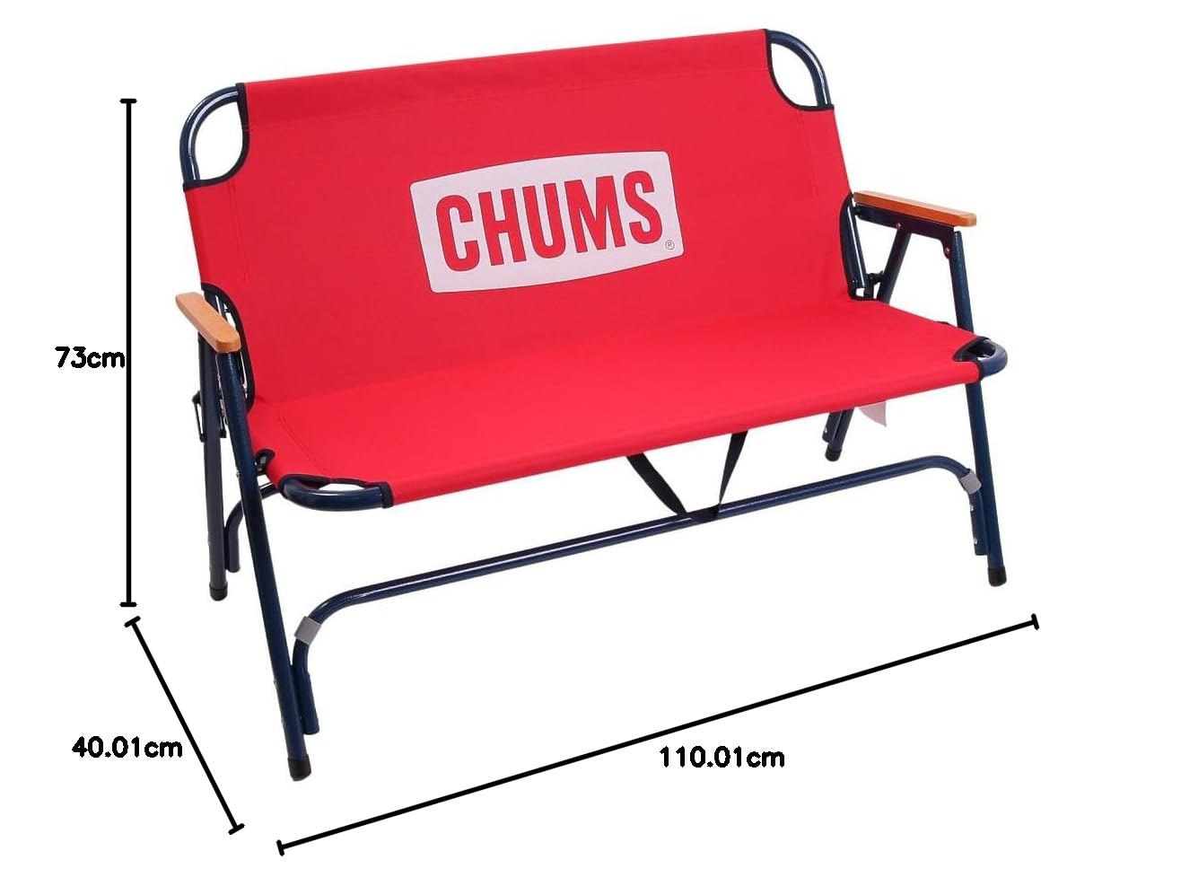 Amazon.co.jp: チャムス (CHUMS) チャムスバックウィズベンチ レッド