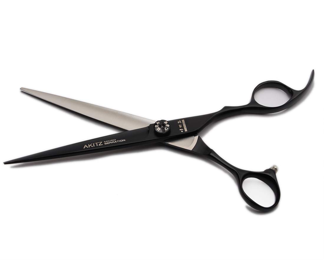 Amazon.co.jp: 滑らないブラックマイクロセットシザーの カットシザー