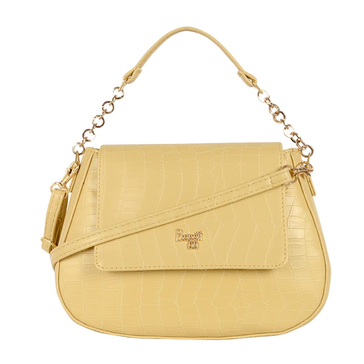 Baggit Women Yellow Saddle Sling Bag Xs Size | Ladies Stylish Casual Cross Body Purse Handbag (B0BFHZWFC2) Amazon Price History, Amazon Price Tracker