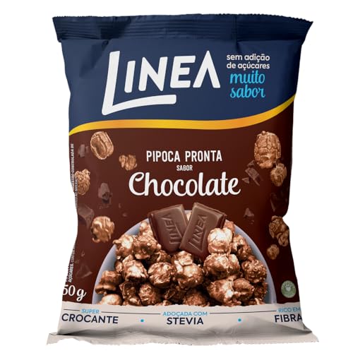 Pipoca Pronta Linea Sabor Chocolate 50g