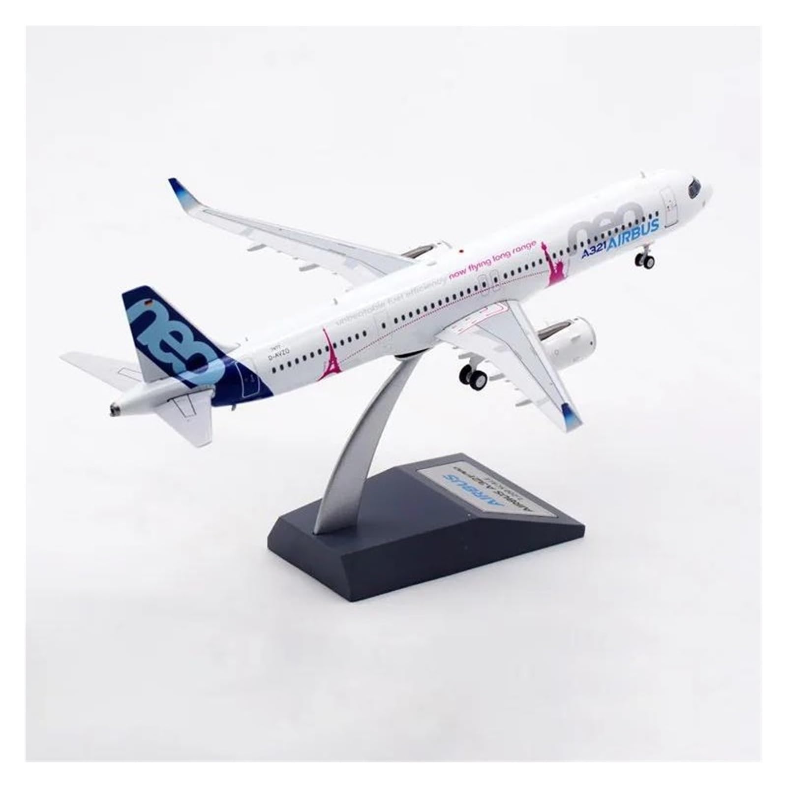 航空機・ヘリコプター Aviation 1/200 A321neo D-AVZO Amazon.com: ModelHomeB 1:200 Scale Diecast Alloy Metal