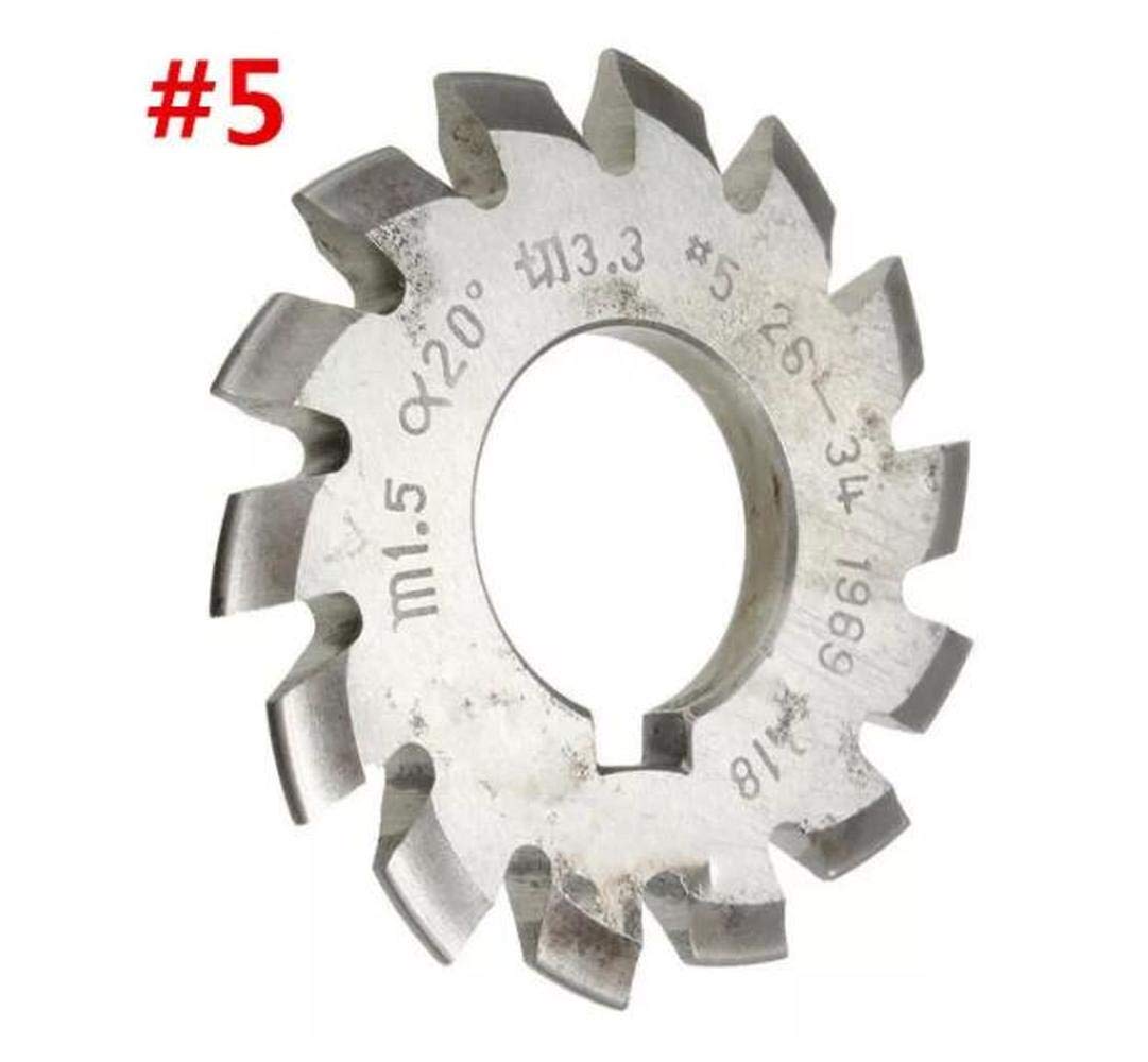 SUCAN Modul 1.5 PA20 Bore 22mm # 1-8 HSS Evolventenverzahnung Fräser