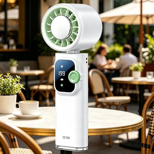 Ventilateur portable rechargeable 4000 mAh pliable à 199 vitesses - 4
