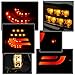 Spyder 5076564 BMW E46 3-Series 04-06 2Dr Light Bar Style LED Tail Lights - Black