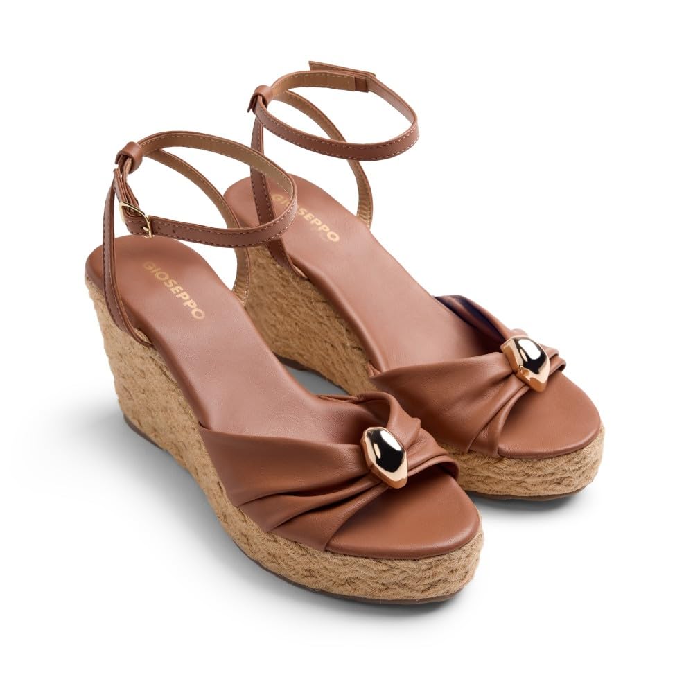 GIOSEPPO Women's Soudan T-Strap, Leather, 6.5 UK