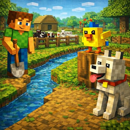 Chapter 37 &ndash; Jealous Feathers (Bedtime Story for Kids)| Karlik&rsquo;s Minecraft Stories